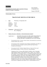 Journal of the 796th Plenary Meeting of the Forum for Security Co-operation