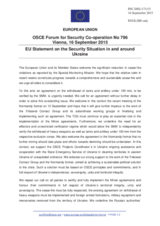 Statement by the Luxembourgian EU Presidency on the situation in and around Ukraine 