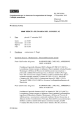 Giornale della 1068a Seduta speciale del Consiglio permanente