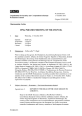 Journal of the 1071st Plenary Meeting of the Permanent Council