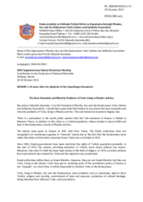 Session 1, Statement