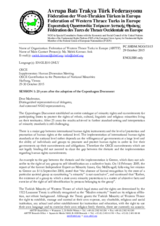 Session 1, Statement