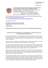 Session 3, Statement