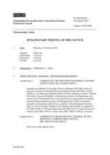 Journal of the 1073rd Plenary Meeting of the Permanent Council