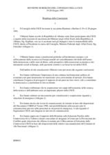 Final Document of the First Meeting of the CSCE Council of Ministers, Berlin, 19-20 June 1991 (it)