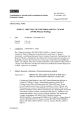 Journal of the 1074th Special Plenary Meeting of the Permanent Council