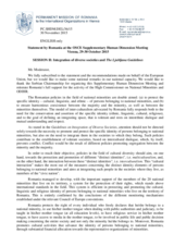 Session 2, Statement