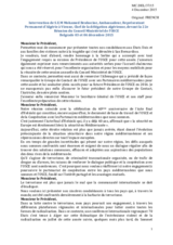 Statement by H.E. Mohamed Benhocine, Ambassador, Permanent Representative 