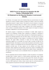 Statement by the Luxembourgian EU Presidency on the situation in and around Ukraine 