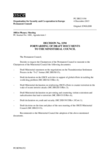 Permanent Council Decision No. 1194