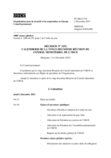 Décision No 1193 du Conseil permanent