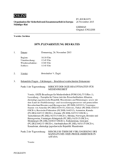 Journal der 1079. Plenarsitzung des Ständigen Rates 