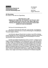 Forum for Security Co-operation Decision No. 6/03 (de)