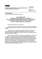 Forum for Security Co-operation Decision No. 6/03 (it)