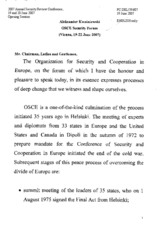 Statement by H.E. Mr. Aleksander Kwasniewski, former President, Poland