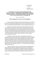 Statement by Mr. Pohl, Deputy Political Director, Federal Foreign Office, Germany