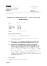 Journal of the 2008 Annual Security Review Conference (de)