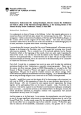 Statement by Slovenia