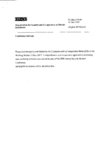 Written Contribution by the Executive Committee of the Commonwealth of Independent States (ru)