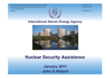 Presentation by Mr. Hilliard, IAEA