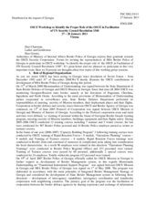 Statement by Georgia