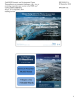 Statement by Mr. Thomas Stocker