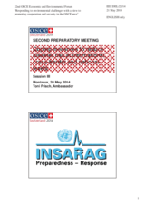 Presentation by Amb. Toni Frisch, Chair of the Military and Civil Defense Assets Consultative Group