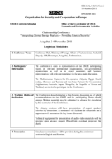 Logistical Modalities