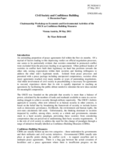 Discussion Paper by Mr. Behrendt, Conciliation Resources