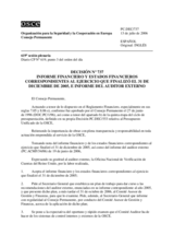 Permanent Council Decision No. 737 (es)