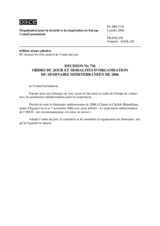 Permanent Council Decision No. 736 (fr)