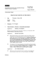 Journal of the 558th Plenary Meeting of the Forum for Security Co-operation