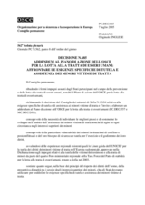 Decisione n.685 addendum al piano di azione dell’OCSE per la lotta alla tratta di esseri umani: affrontare le esigenze specifiche di tutela e assistenza dei minori vittime di tratta