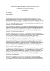 Preventing the abuse of non-profit organizations for terrorist financing Preventing the abuse of non-profit organizations for terrorist financing