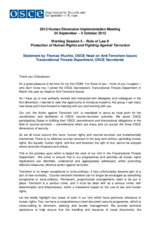 Human Rights and Anti-Terrorism Human Rights and Anti-Terrorism