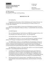 Der Ständige Rat Beschluss Nr. 305