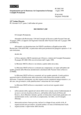 Il Consiglio Permanente Decisione N.305