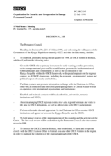 Permanent Council Decision No. 245