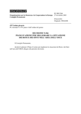 Il Consiglio Permanente Decisione N.566