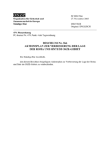 Der Ständige Rat beschließt Beschluss Nr. 566