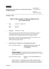 Giornale della 1077a Seduta speciale del Consiglio permanente