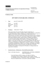 Giornale della 1071a Seduta plenaria del Consiglio permanente