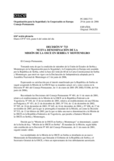 Decisión Nº 733 del Consejo Permanente
