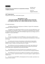 Decisione N.1130 del Consiglio permanente