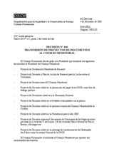 Permanent Council Decision No. 446/Corrected reissue (es)