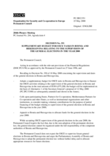 Permanent Council Decision No. 351