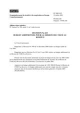 Permanent Council Decision No. 433 (fr)