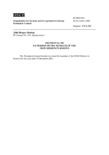 Permanent Council Decision No. 382