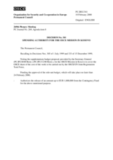 Permanent Council Decision No. 341