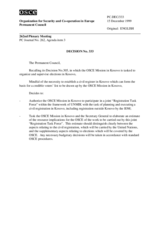 Permanent Council Decision No. 333